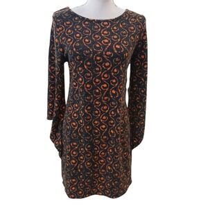 Aryeh Anthropologie Women's Fairy Grunge Ethereal Dress Swirl Orange Knit Med